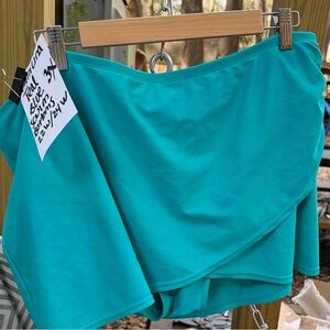 Catalina Teal Swim Skirt